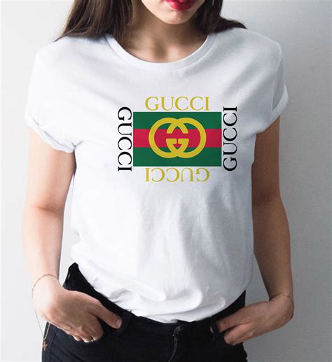 ladies black gucci t shirt